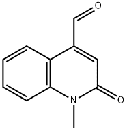 1-methyl-2-oxo-1,2-dihydroquinoline-4-carbaldehyde(SALTDATA: FREE) Struktur