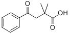 2,2-DIMETHYL-4-OXO-4-PHENYLBUTYRIC ACID Structure
