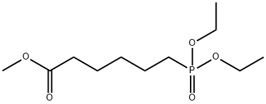 Methyl 6-(diethoxyphosphoryl)hexanoate Structure