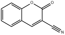 クマリン-3-カルボニトリル 化学構造式