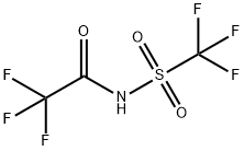 N-(TRIFLUOROMETHANESULFONYL)TRIFLUOROACETAMIDE Struktur