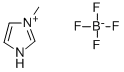 1-甲基咪唑四氟硼酸盐,151200-14-5,结构式