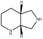 (1S,6S)-2,8-ジアザビシクロ[4.3.0]ノナン 化学構造式