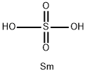 samarium(iii) sulfate Struktur