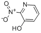 2-Nitro-3-hydroxypyridine 化学構造式