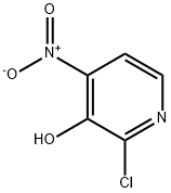 2-chloro-4-nitropyridin-3-ol Struktur