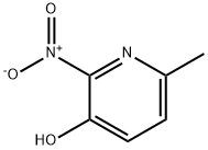 3-ヒドロキシ-6-メチル-2-ニトロピリジン 化学構造式