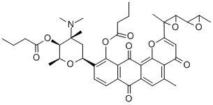 3′,11-ジブチリルアンキノマイシン 化学構造式