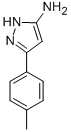 5-Amino-3-(4-methylphenyl)pyrazole 化学構造式