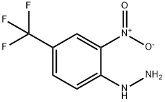 (2-NITRO-4-TRIFLUOROMETHYL-PHENYL)-HYDRAZINE Structure