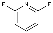 2,6-ジフルオロピリジン 化学構造式