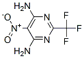 5-NITRO-2-(TRIFLUOROMETHYL)PYRIMIDINE-4,6-DIAMINE Struktur