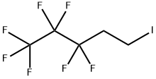 1,1,1,2,2,3,3-ヘプタフルオロ-5-ヨードペンタン 化学構造式