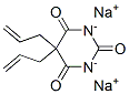 sodium 5,5-diallylbarbiturate Structure