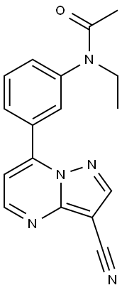 Zaleplon Structure