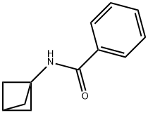 Benzamide,  N-bicyclo[1.1.1]pent-1-yl- Structure