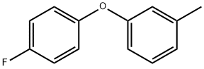 M-(4-FLUOROPHENOXY)TOLUENE Structure