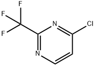 4-CHLORO-2-(TRIFLUOROMETHYL)PYRIMIDINE Struktur