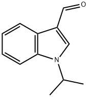 1-异丙基-1H-吲哚-3-甲醛 结构式