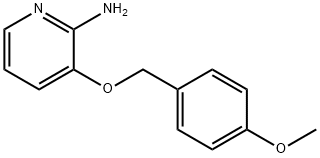 2-amino-3-(4-methoxybenzyloxy)pyridine Structure