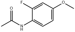 Acetamide,  N-(2-fluoro-4-methoxyphenyl)- Struktur