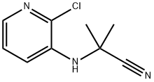 2-(2-Chloro-pyridin-3-ylamino)-2-methyl-propionitrile Structure
