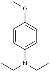 DIETHYL-(4-METHOXY-PHENYL)-AMINE 化学構造式