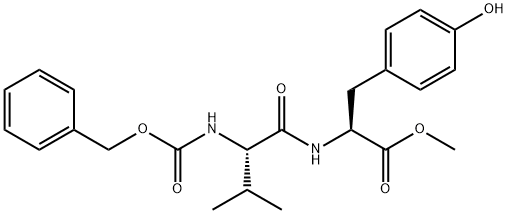 N-CBZ-VAL-TYR METHYL ESTER Struktur