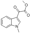 2-(1-METHYL-1H-INDOL-3-YL)-2-OXOACETIC ACID METHYL ESTER Structure