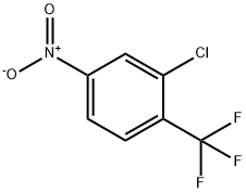 2-クロロ-4-ニトロベンゾトリフルオリド 化学構造式