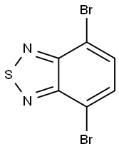 4,7-二溴-2,1,3-苯并噻二唑 结构式