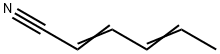 2,4-HEXADIENENITRILE Structure