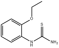 1-(2-エトキシフェニル)-2-チオ尿素 化学構造式
