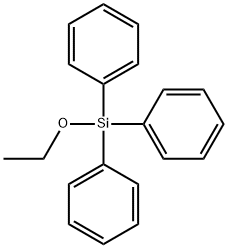 エトキシトリフェニルシラン 化学構造式