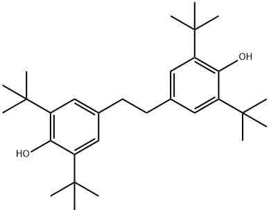4,4'-エチレンビス(2,6-ジ-tert-ブチルフェノール) 化学構造式