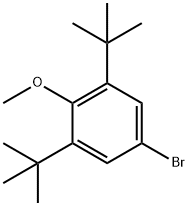 4-溴-2,6-二叔丁基苯甲醚,1516-96-7,结构式