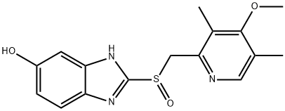 5-デスメチルオメプラゾール 化学構造式
