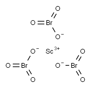 scandium tribromate Struktur
