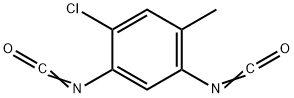 4-CHLORO-6-METHYL-M-PHENYLENE DIISOCYANATE Struktur
