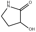 3-羟基-2-吡咯烷酮,15166-68-4,结构式