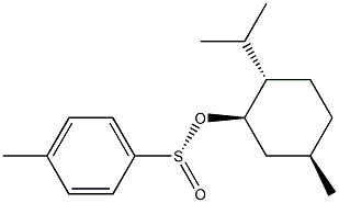 (1R,2S,5R)-(-)-MENTHYL (S)-P-TOLUENESULFINATE Structure