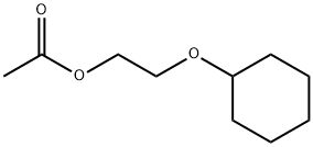 Acetic acid 2-(cyclohexyloxy)ethyl ester Structure