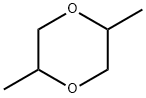 2,5-ジメチル-1,4-ジオキサン 化学構造式