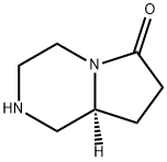 (S)-六氢吡咯并[1,2-A〕吡啶-6-酮, 151763-88-1, 结构式