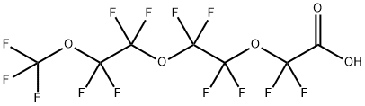 PERFLUORO-3,6,9-TRIOXADECANOIC ACID Structure