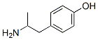l-p-Hydroxyamphetamine Structure