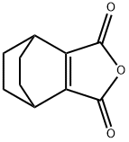 双环[2.2.2]锌-2-烯-2,3-二羧酸酐, 151813-29-5, 结构式