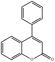 2H-1-Benzopyran-2-one, 4-phenyl- Structure