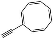 1,3,5,7-Cyclooctatetraene, 1-ethynyl- (9CI) Structure