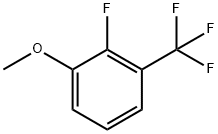 2-フルオロ-3-(トリフルオロメチル)アニソール 化学構造式
